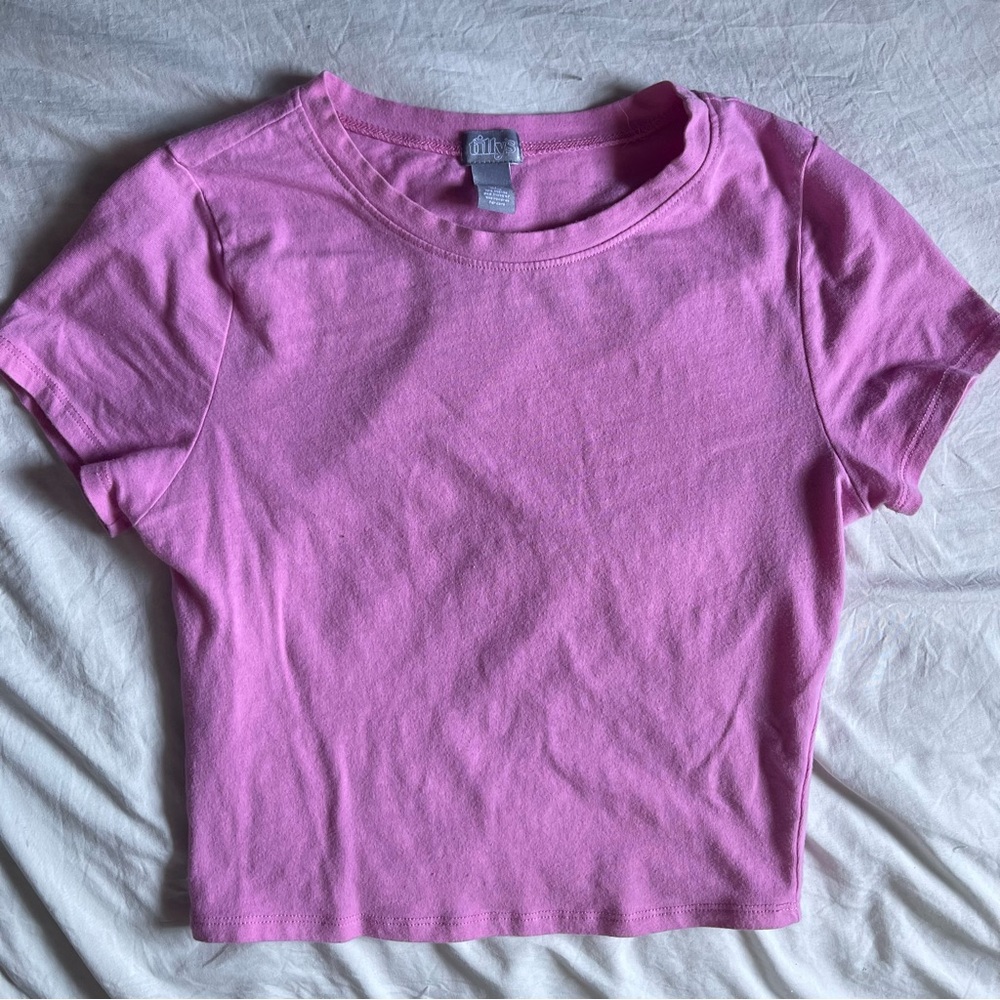 Pink Women's Crop Top